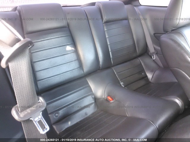 1ZVHT82H595103259 - 2009 FORD MUSTANG GT SILVER photo 8