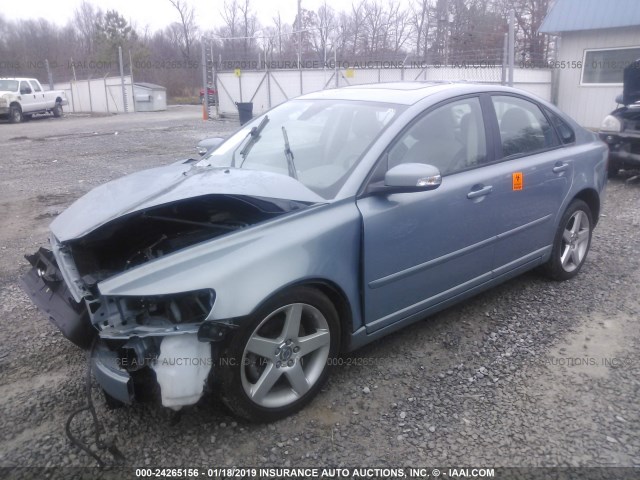 YV1MS382282383002 - 2008 VOLVO S40 2.4I BLUE photo 2