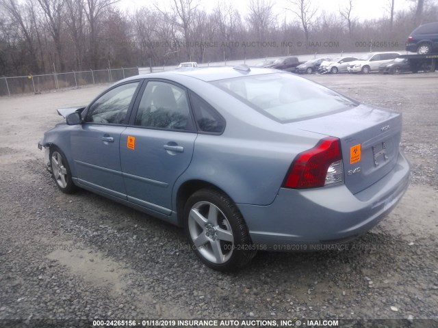 YV1MS382282383002 - 2008 VOLVO S40 2.4I BLUE photo 3