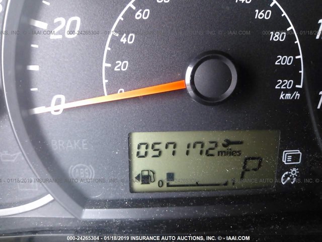 ML32F3FJ8HHF19051 - 2017 MITSUBISHI MIRAGE G4 ES ნაცრისფერი ფოტო 7