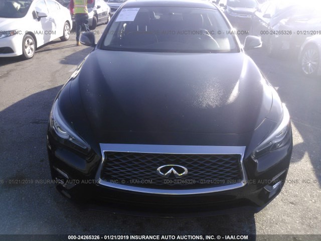 JN1EV7AP8JM591266 - 2018 INFINITI Q50 LUXE/SPORT BLACK photo 6