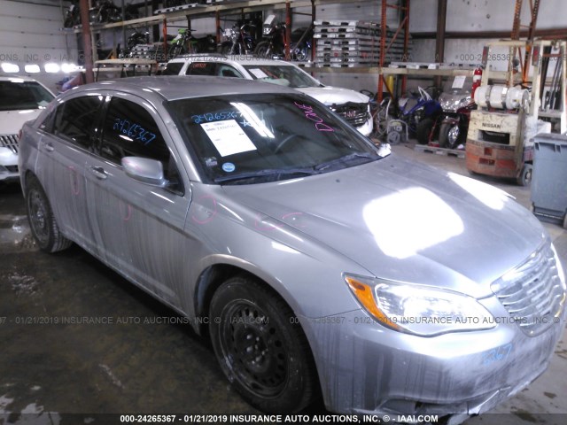 1C3CCBBB8DN509815 - 2013 CHRYSLER 200 TOURING SILVER photo 1