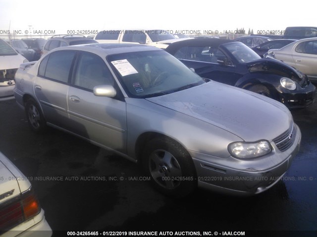 1G1NE52JX3M703623 - 2003 CHEVROLET MALIBU LS SILVER photo 1