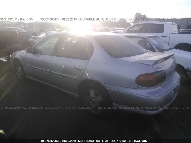 1G1NE52JX3M703623 - 2003 CHEVROLET MALIBU LS SILVER photo 3