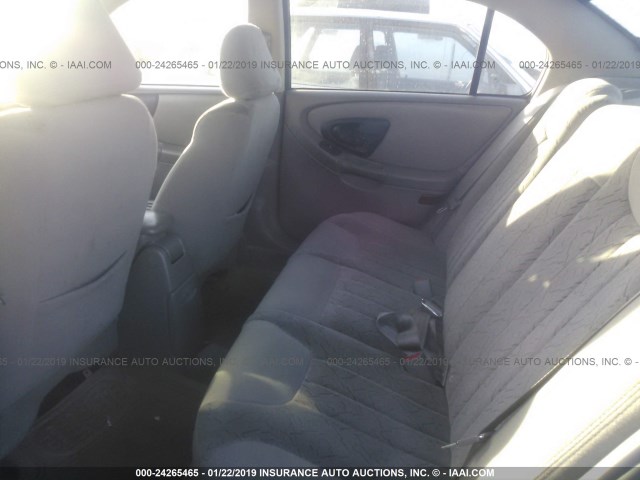 1G1NE52JX3M703623 - 2003 CHEVROLET MALIBU LS SILVER photo 8