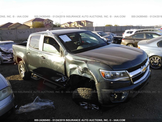 1GCGSBEN2H1170018 - 2017 CHEVROLET COLORADO GRAY photo 1