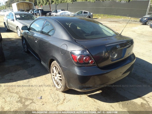 JTKDE167880234162 - 2008 TOYOTA SCION TC 灰色 照片 3