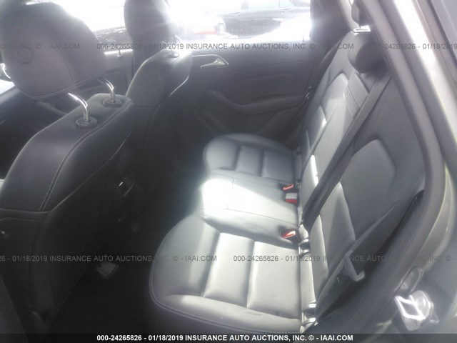 WDDVP9AB9HJ015050 - 2017 MERCEDES-BENZ B 250E GRAY photo 8