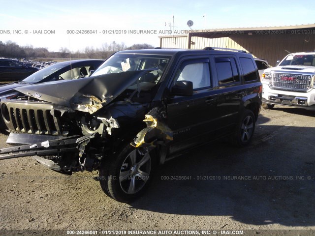 1C4NJRFB3GD534967 - 2016 JEEP PATRIOT LATITUDE GREEN photo 2