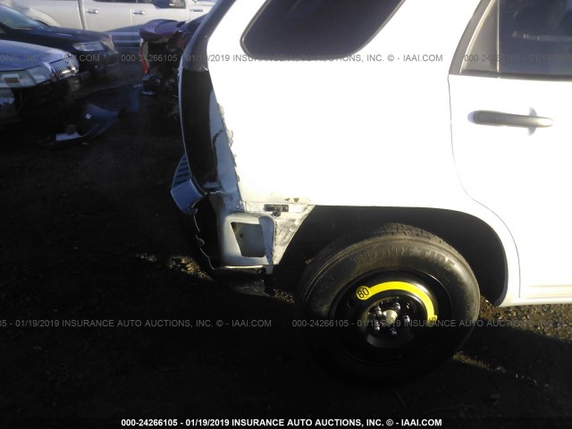 KNDJF724X67180566 - 2006 KIA NEW SPORTAGE  WHITE photo 6