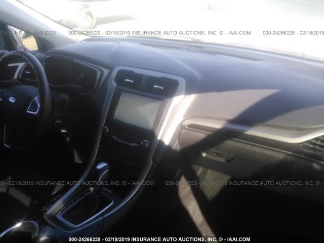 3FA6P0LU9ER357646 - 2014 FORD FUSION SE HYBRID WHITE photo 5