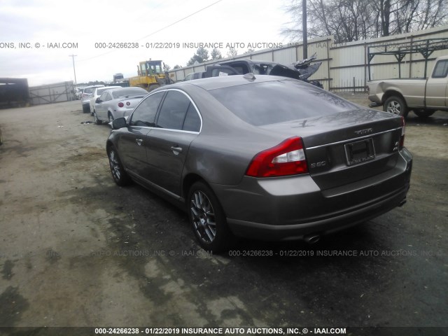YV1AH852871035597 - 2007 VOLVO S80 V8 GOLD photo 3