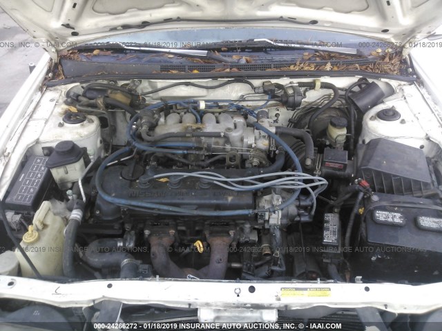 1N4AB42D4VC513110 - 1997 NISSAN 200SX SE WHITE photo 10