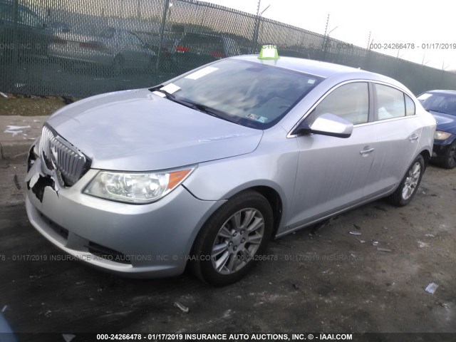 1G4GB5E34CF150375 - 2012 BUICK LACROSSE CONVENIENCE 银色 照片 2