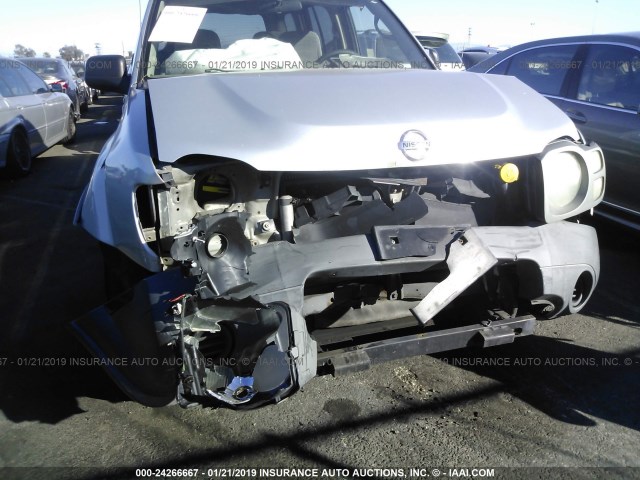 5N1ED28T13C684480 - 2003 NISSAN XTERRA XE/SE SILVER photo 6