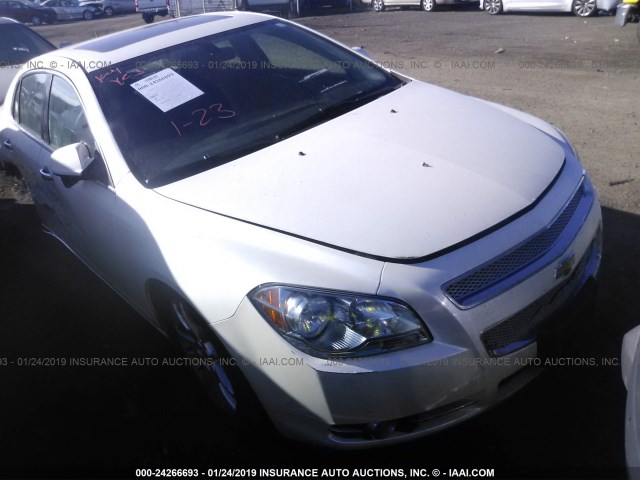 1G1ZE5E74BF212534 - 2011 CHEVROLET MALIBU LTZ WHITE photo 1