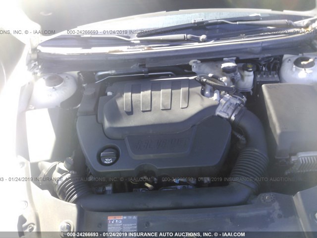 1G1ZE5E74BF212534 - 2011 CHEVROLET MALIBU LTZ WHITE photo 10