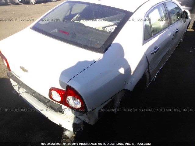 1G1ZE5E74BF212534 - 2011 CHEVROLET MALIBU LTZ WHITE photo 6
