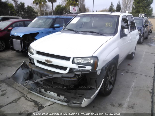 1GNES13H162360311 - 2006 CHEVROLET TRAILBLAZER SS WHITE photo 2