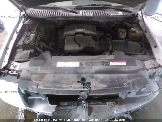 1FMPU16L94LA64953 - 2004 FORD EXPEDITION XLT SILVER photo 10