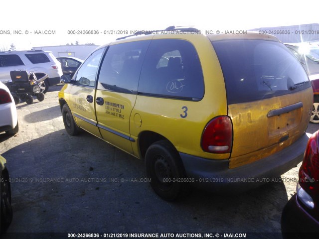 2B4FP2539WR748875 - 1998 DODGE CARAVAN YELLOW photo 3