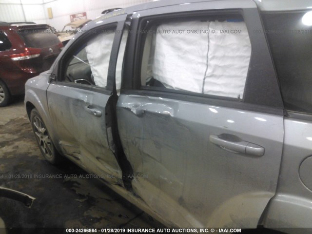 3C4PDCEG4FT744402 - 2015 DODGE JOURNEY R/T SILVER photo 5