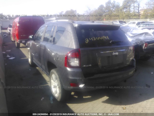 1C4NJDEB0GD781156 - 2016 JEEP COMPASS LATITUDE GRAY photo 3