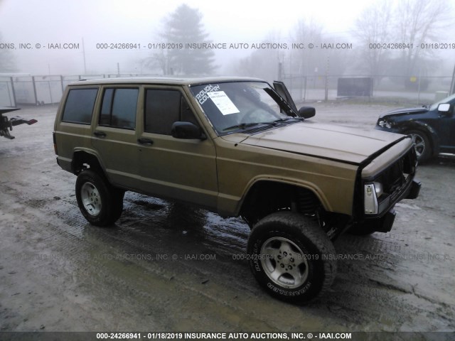 1J4FJ78L0KL500329 - 1989 JEEP CHEROKEE LIMITED BROWN photo 1