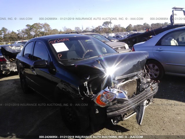 KL1TD5DE1BB135149 - 2011 CHEVROLET AVEO LS/LT შავი ფოტო 1