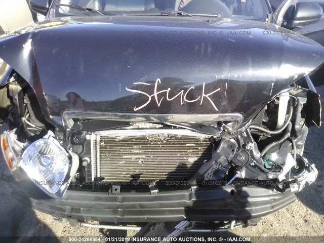 KL1TD5DE1BB135149 - 2011 CHEVROLET AVEO LS/LT შავი ფოტო 10