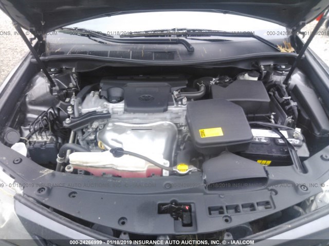 4T1BF1FK4CU191470 - 2012 TOYOTA CAMRY SE/LE/XLE 灰色 照片 10