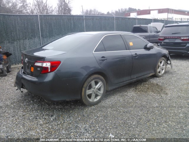 4T1BF1FK4CU191470 - 2012 TOYOTA CAMRY SE/LE/XLE 灰色 照片 4