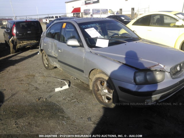 KMHDN45D03U653829 - 2003 HYUNDAI ELANTRA GLS/GT SILVER photo 1