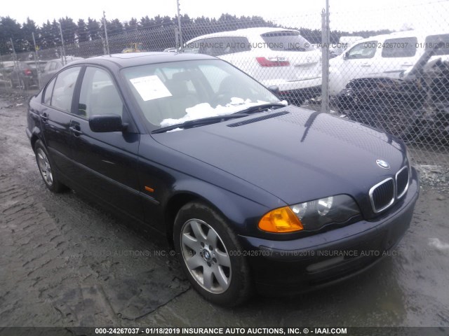 WBAAV33451EE76383 - 2001 BMW 325 I PURPLE photo 1