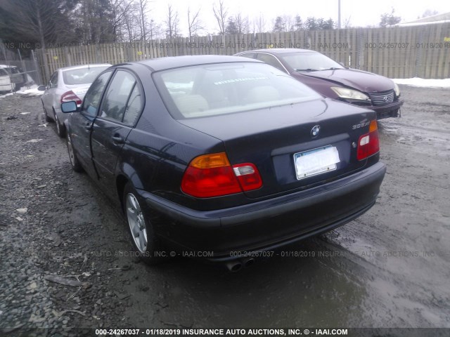 WBAAV33451EE76383 - 2001 BMW 325 I PURPLE photo 3