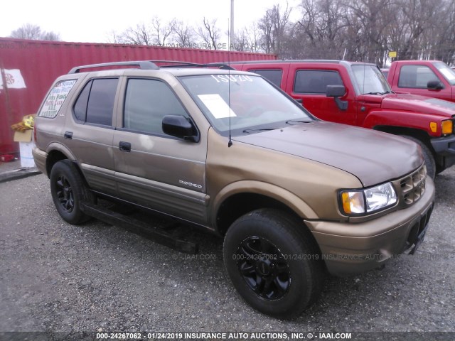 4S2DM58W324333434 - 2002 ISUZU RODEO S/LS/LSE TAN photo 1