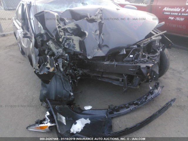 4T1BF1FK1GU522575 - 2016 TOYOTA CAMRY LE/XLE/SE/XSE BLACK photo 6