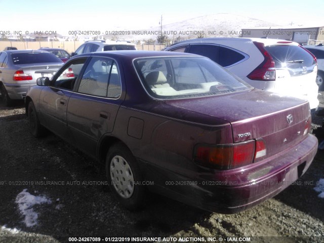 4T1BG12K1TU726354 - 1996 TOYOTA CAMRY DX/LE/XLE RED photo 3