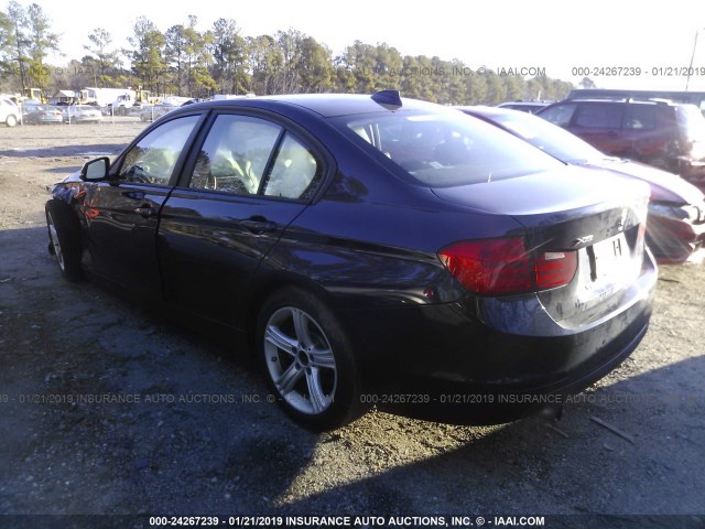 WBA3C3C53FP663329 - 2015 BMW 320 I/XDRIVE BLACK photo 3