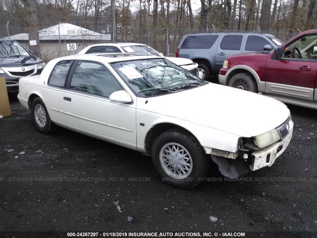 1MELM62W6SH623549 - 1995 MERCURY COUGAR XR7 WHITE photo 1