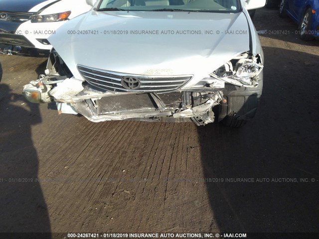 4T1BE32K15U017864 - 2005 TOYOTA CAMRY LE/XLE/SE SILVER photo 6