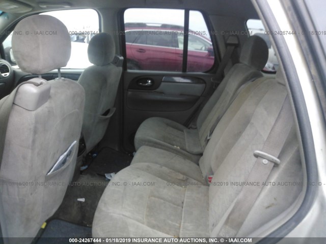 1GKDT13S662193185 - 2006 GMC ENVOY SILVER photo 8