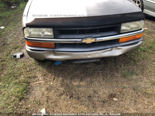 1GCCS19W018254590 - 2001 CHEVROLET S TRUCK S10 Champagne photo 6