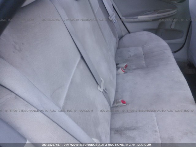 1NXBU40E19Z045868 - 2009 TOYOTA COROLLA S/LE/XLE BEIGE photo 8