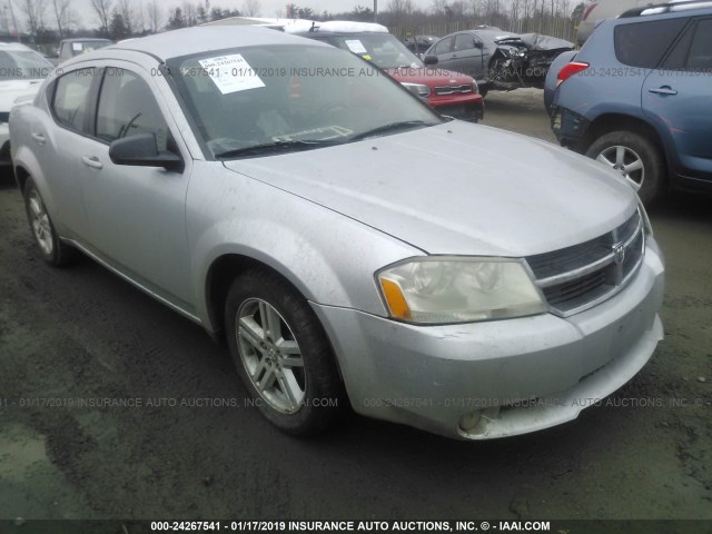 1B3LC56B99N505417 - 2009 DODGE AVENGER SXT/R/T SILVER photo 1