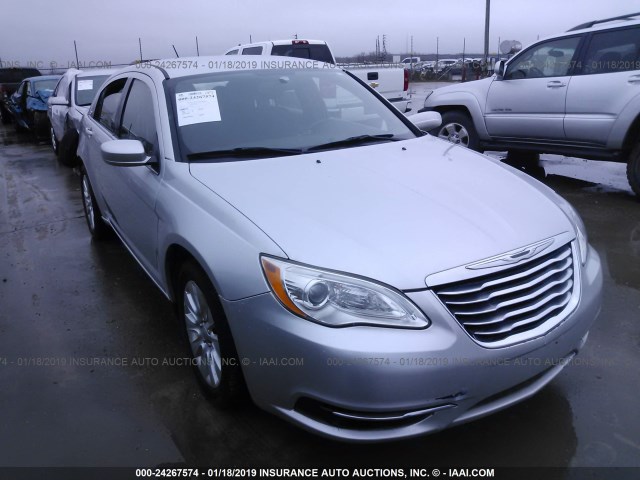 1C3CCBAB7CN291611 - 2012 CHRYSLER 200 LX SILVER photo 1