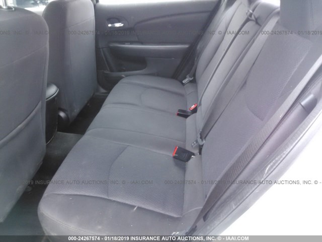 1C3CCBAB7CN291611 - 2012 CHRYSLER 200 LX SILVER photo 8