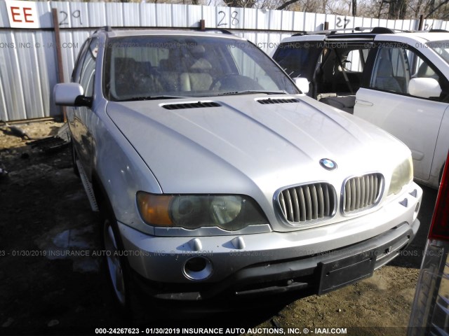 WBAFB335X1LH18815 - 2001 BMW X5 4.4I SILVER photo 6