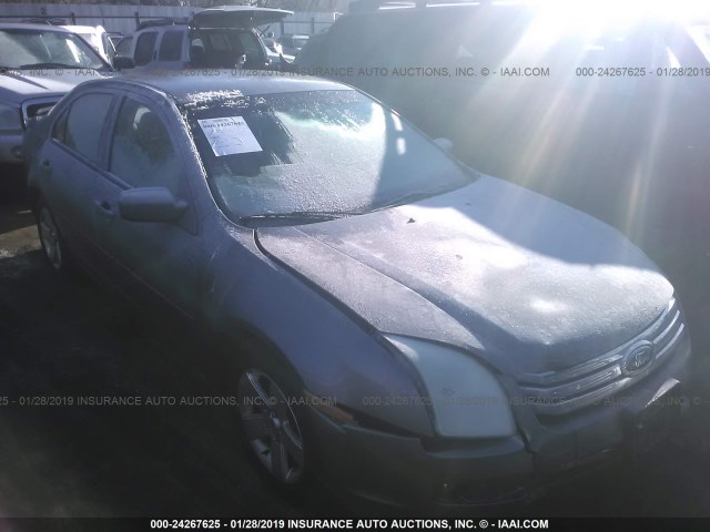 3FAFP07ZX6R212848 - 2006 FORD FUSION SE GRAY photo 1