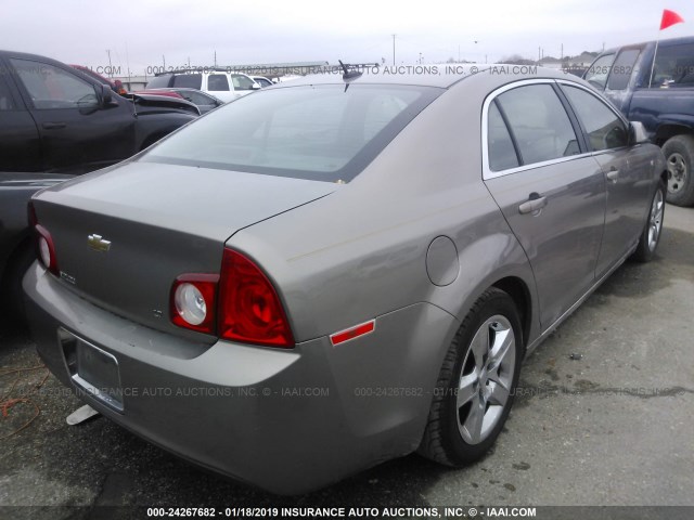 1G1ZH57BX8F179685 - 2008 CHEVROLET MALIBU 1LT BROWN photo 4